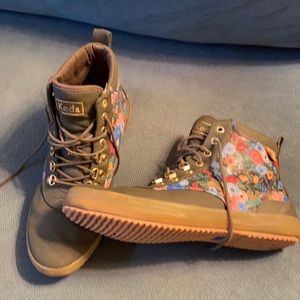 Keds x Rifle Paper Co. Scout Boot garden party floral 8